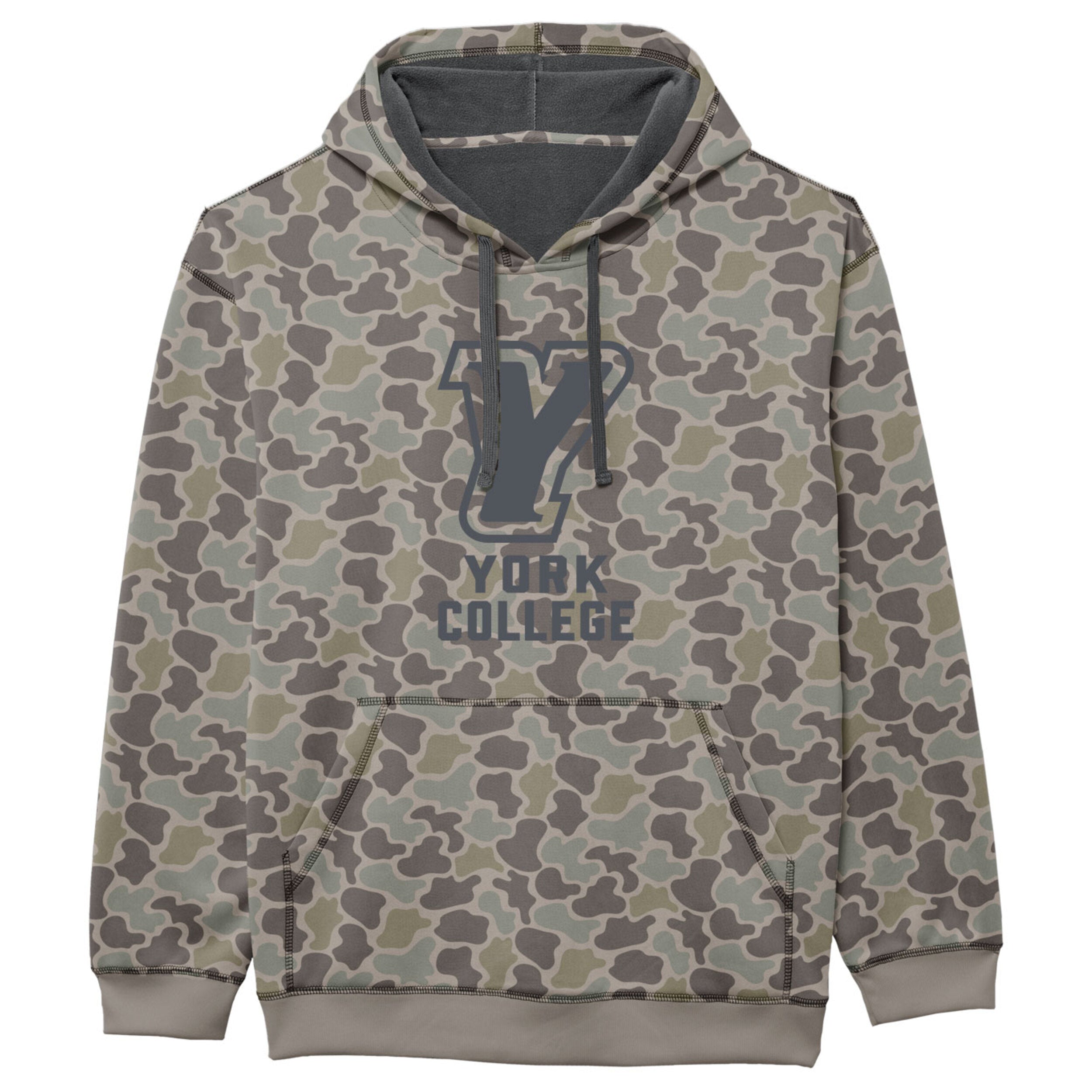 OURAY CAMO YORK COLLEGE HOOD