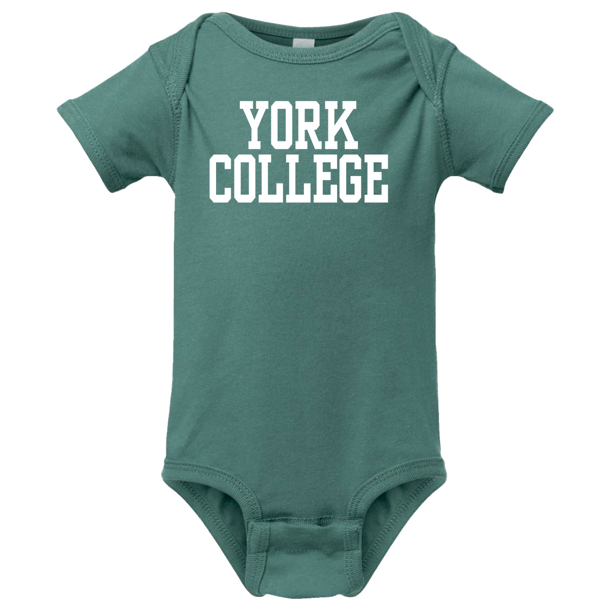 RABBIT SKINS YORK COLLEGE INFANT FINE JERSEY BODYSUIT