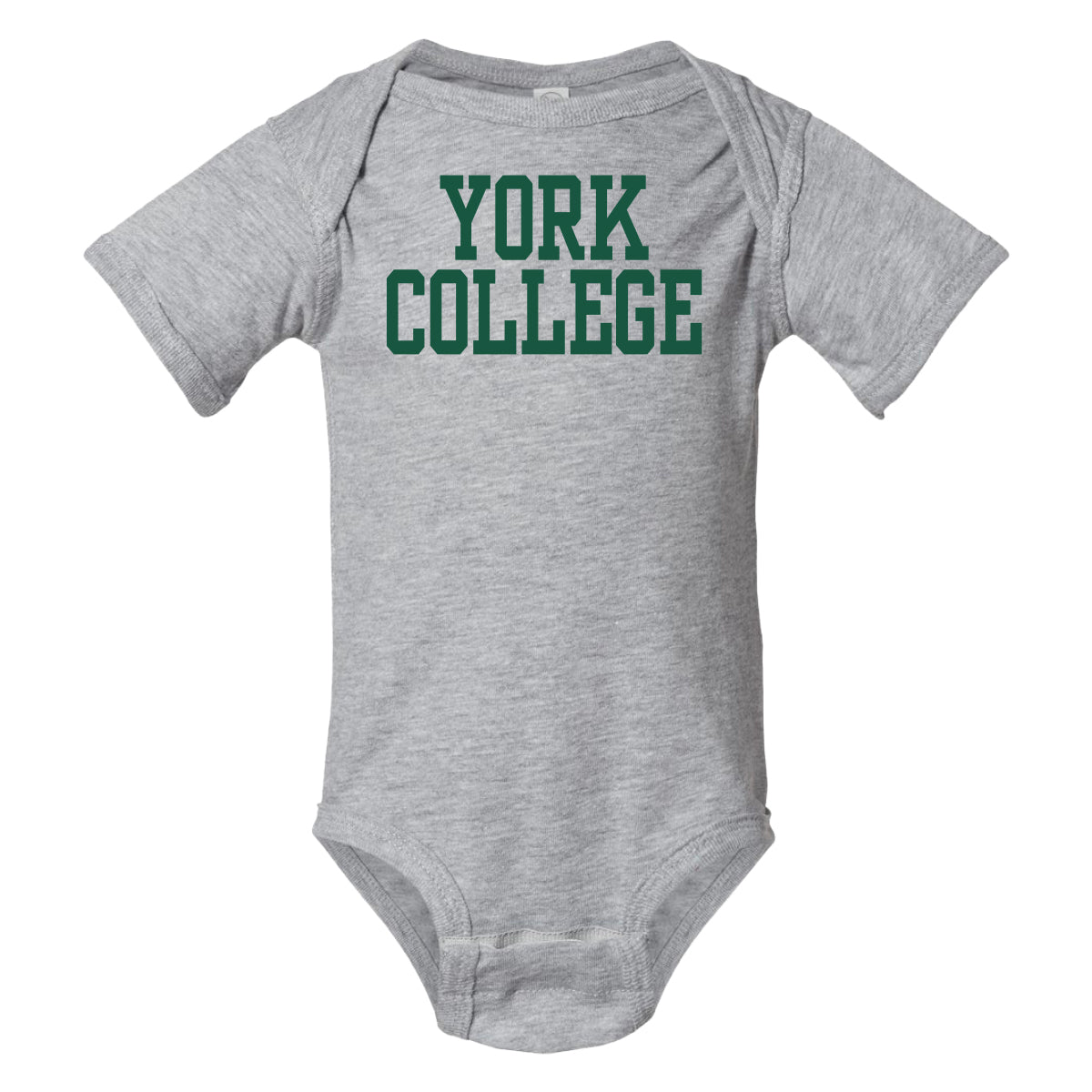 RABBIT SKINS YORK COLLEGE INFANT FINE JERSEY BODYSUIT