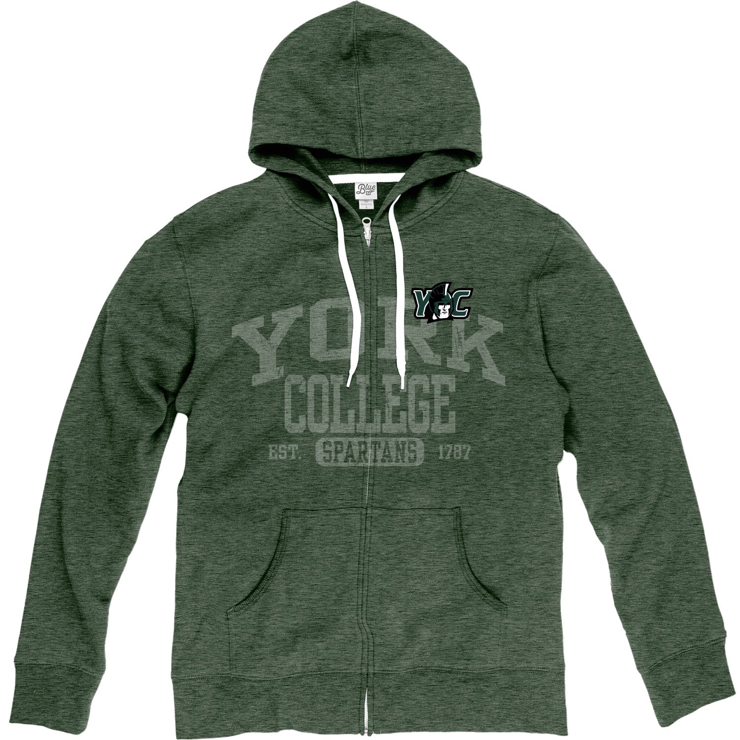 BLUE 84 YORK COLLEGE LAGUNA FULL ZIP