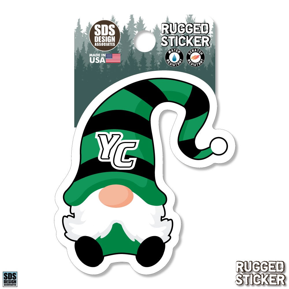 Vinyl Decal: YC Rugged Gnome