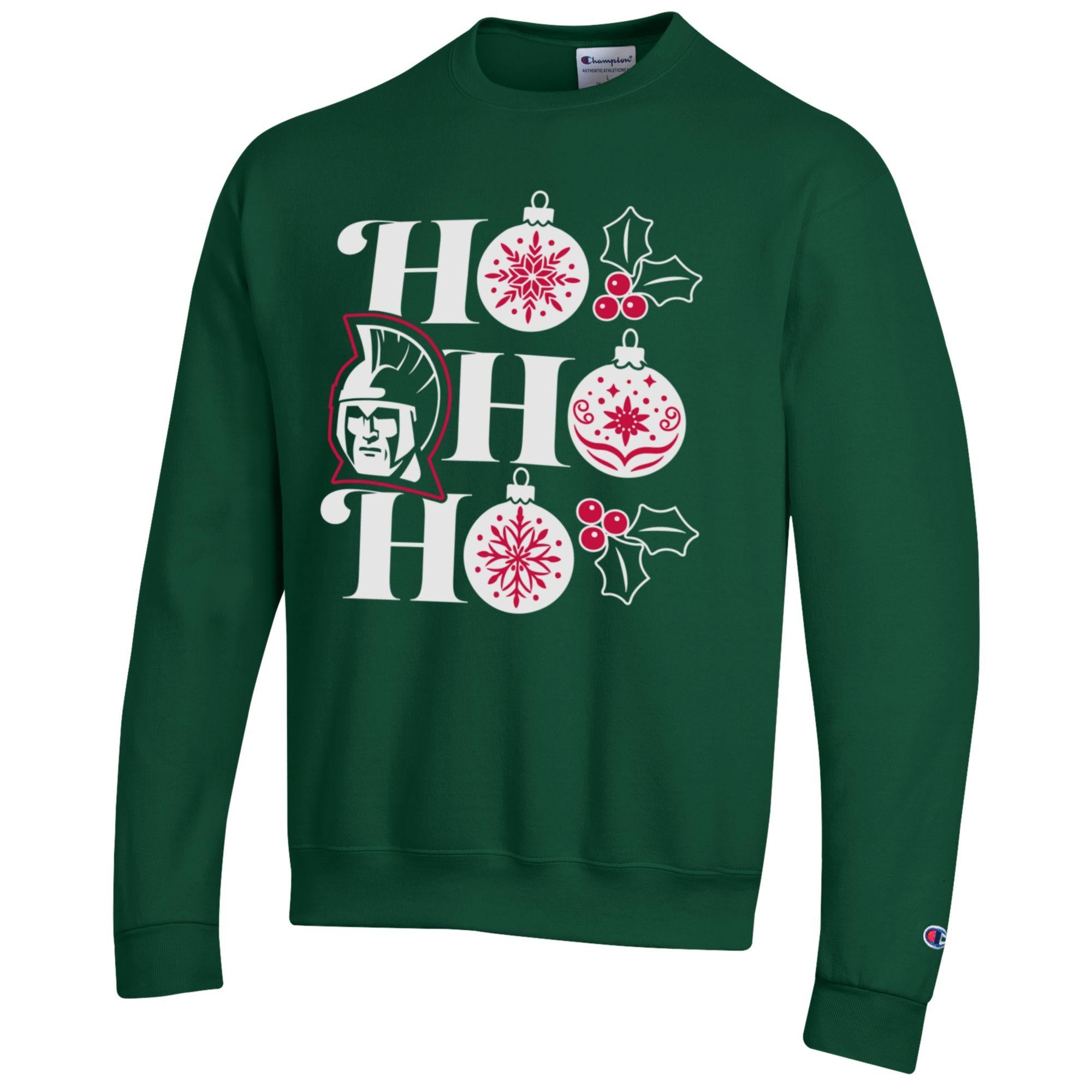 CHAMPION HOHOHO HOLIDAY CREWNECK