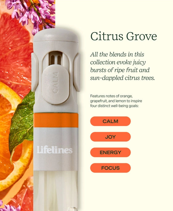 Lifelines Pen Diffuser with Essential Oil Blends - Citrus Grove