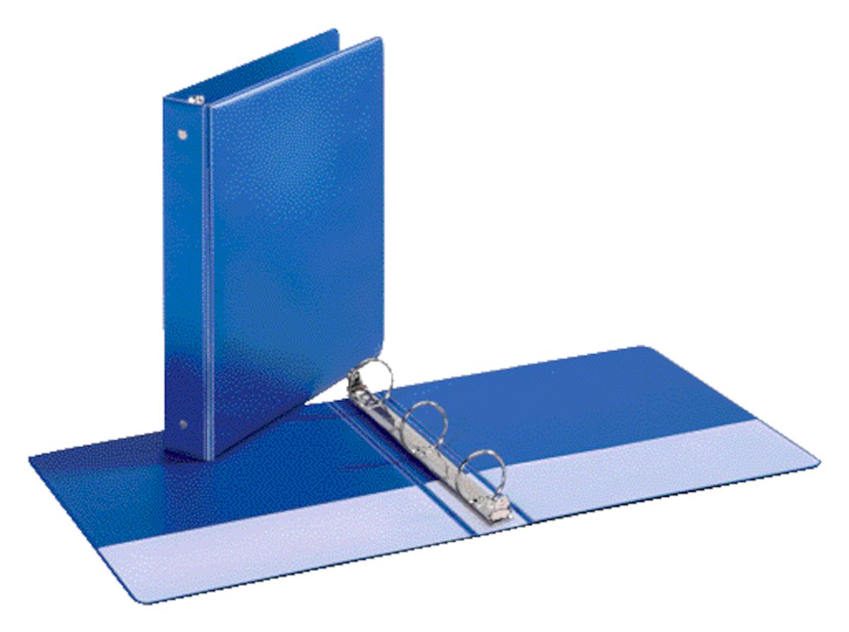 Binder: 1.5" Vinyl Colored