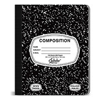 Composition Book: College Ruled - 9.75x7.5 - 100 Sheets