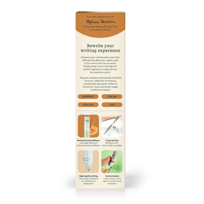 Lifelines Yummy Pen Diffuser - Cinnamon Roll