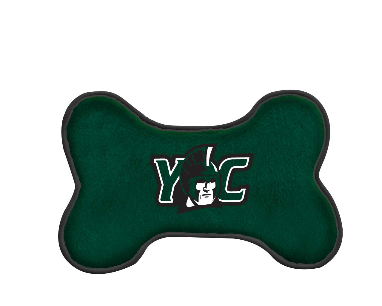 DOG BONE SQUEAK TOY, YCP LOGO LARGE