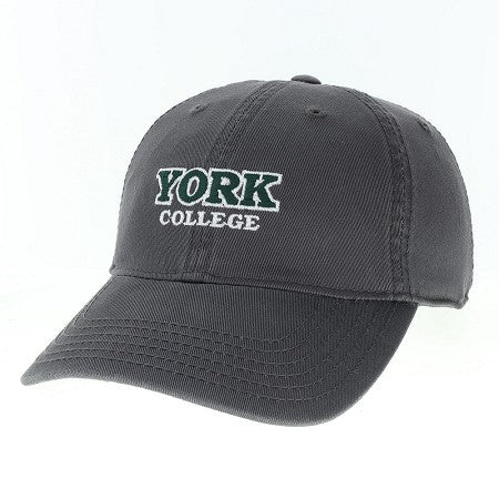 LEGACY EZA  HAT W/YORK STRAIGHT OVER COLLEGE