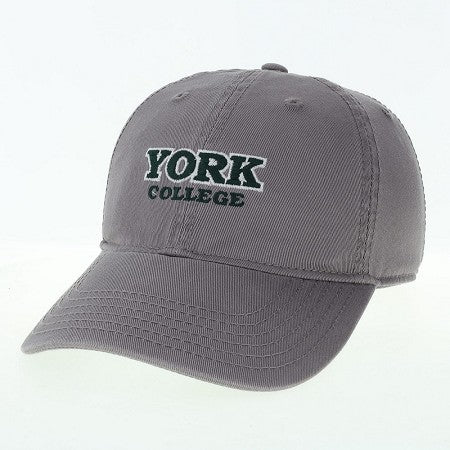 LEGACY EZA  HAT W/YORK STRAIGHT OVER COLLEGE