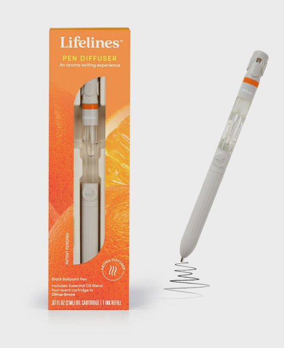 Lifelines Pen Diffuser with Essential Oil Blends - Citrus Grove