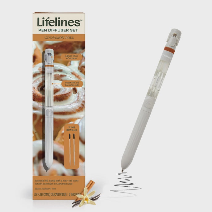 Lifelines Yummy Pen Diffuser - Cinnamon Roll