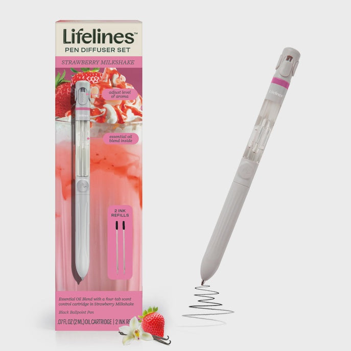 Lifelines Yummy Pen Diffuser - Strawberry Milkshake
