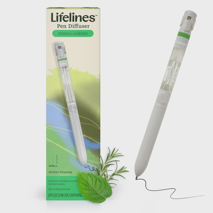 Lifelines Pen Diffuser with Essential Oil Blends - Herbal Garden