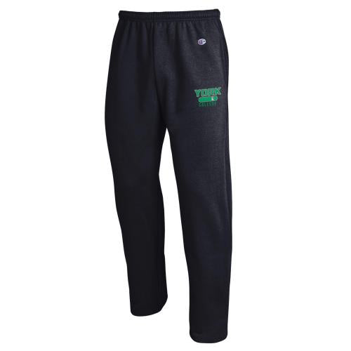 CHAMPION OPEN SWEATPANT WITH HIP IMPRINT