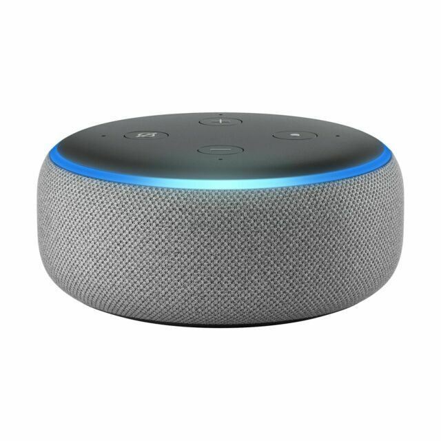 Amazon Echo Dot (3rd Generation) Smart Speaker - Alexa Supported - Heather Gray